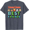Llama Llama Netflix Best Friends Tee Shirt T-Shirt - Heather Blue