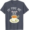 My Puns Are Koala Tea Koala Lover Gift T-Shirt - Heather Blue