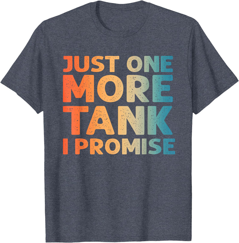 Funny Aquarium Gift Fish Tank Accessories & Stuff Best Fish Tank Design For Men Women Fish Tank Aquarium Lover T-Shirt - Heather Blue