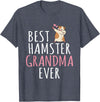 Best Hamster Grandma ever Cute Hamster Lover T-Shirt - Heather Blue