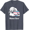 Mama Bear Transgender LGBTQ Tees Mama Bear Transgender LGBTQ Trans Pride T-Shirt - Heather Blue