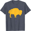 EmmaLoo Tees Buffalo New York BFLO B-Lo WNY Shirts Buffalo New York Shirt B-LO BFLO Hockey WNY Shirt T-Shirt - Heather Blue