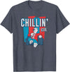 ICEE Bear Classic Sofa Chillin' Logo T-Shirt - Heather Blue