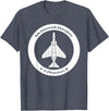Bear Cave Designs - USA McDonnell Douglas F-4 Phantom II T-Shirt - Heather Blue