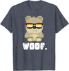 LGBT Bear Community Woof - CSD Bears Gay T-Shirt - Heather Blue