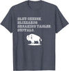 716 Buffalo New York Pride NY Food Souvenirs The Best of Buffalo New York Souvenir Shop T-Shirt - Heather Blue