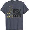 The Simpsons Dont Have a Cow, Man Bart Simpson Skateboard T-Shirt - Heather Blue