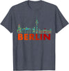 Berliner Bär Designs - Berlin Shop - Berlin Berlin Design - Berlin Bear - I Love Berlin T-Shirt - Heather Blue