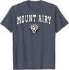 Official High School Fan Gear Mount Airy High School Granite Bears T-Shirt C2 T-Shirt - Heather Blue