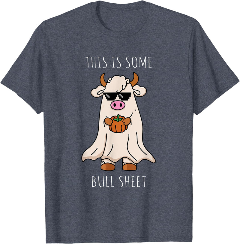 Funny Halloween Costume This is Bull Sheet Gifts This is Some Bull Sheet Funny Halloween Costume Bull Sheet T-Shirt -