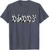 Cow Pattern Print Family Matching Birthday Shirts Cow Daddy Birthday Family Matching Fathers Day Boy Girl Men T-Shirt -
