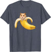 Funny Hamster Lovers Banana Boys Girls Kids Cute T-Shirt - Heather Blue