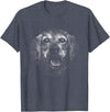 Retriever Dog Pet T-Shirt - Heather Blue