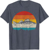 We Love Walleye Fishing Walleye Vintage Fishing Men Zander Fish T-Shirt - Heather Blue