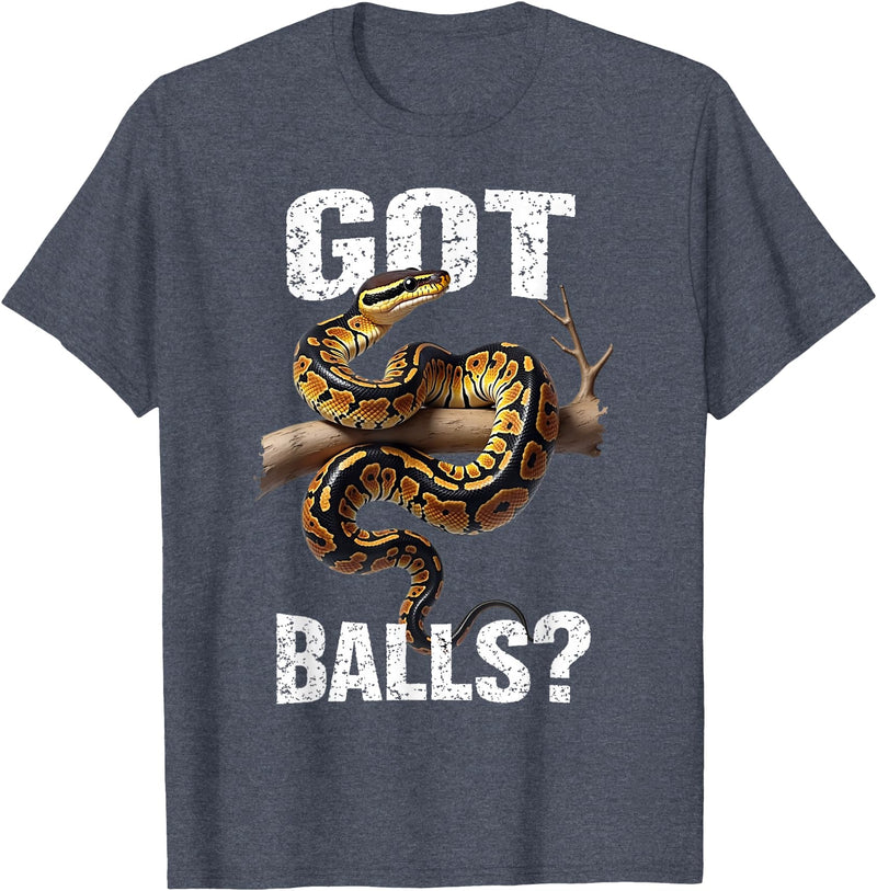 Royal Ball Python Supplies Snake Owner Herpetology Funny Ball Python Lover Balls Reptile Keeper Snake Owners T-Shirt -