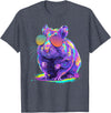 Cute Hamster Art for Men Women Kids Syrian Hamster Lover T-Shirt - Heather Blue