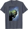 DC Comics Batman Swamp Thing Portrait T-Shirt - Heather Blue
