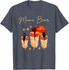 Proud Indigenous Native American Gifts Mama Bear Proud Native American Women Indigenous T-Shirt - Heather Blue