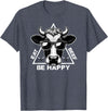 InkfulMerch Meat Lover Carnivore Diet Cow Steak Eat Beef Carnivore T-Shirt - Heather Blue
