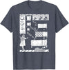 Vintage Fairy Tale Shirts The 3 Bears Vintage Goldilocks Retro Fairy Tale T-Shirt - Heather Blue