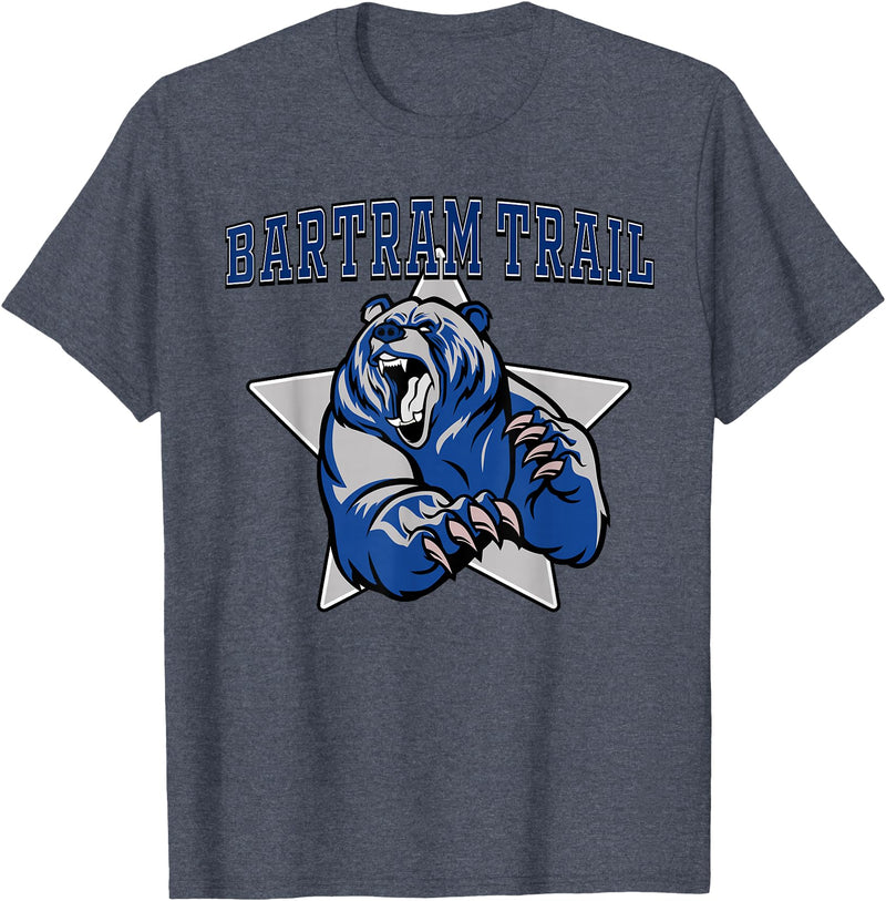 High School Team Spirit MVP Bartram Trail Sports Bartram Trail Bears High School Team Spirit T-Shirt - Heather Blue