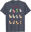Funny Llamas A Year Of Llamas Funny Llama Alpaca T-Shirt - Heather Blue