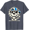 Nerrrdy Lion Hipster Men Women Kids Boys Girls Funny Lion T-Shirt - Heather Blue