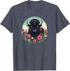 Wild Plains Buffalo Bison Gifts T Shirts & Hoodies Womens Girls Old West Retro Vintage Floral Buffalo Lover T-Shirt -