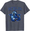 High School Team Spirit MVP Berlin Sports Berlin Bears High School Team Spirit T-Shirt - Heather Blue