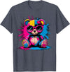 Magical and Funny Bear lover Gifts Colorful Teddy Bear with Sunglasses T-Shirt - Heather Blue