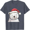 Merry Christmas Gifts For The Whole Family Christmas Holiday Season Xmas Polar Bear T-Shirt - Heather Blue