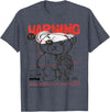 Prototype Robot Teddy Bear Funny T-Shirt - Heather Blue