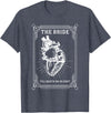 Bride Groom Wedding Bachelorette Halloween Gothic Halloween Bride Groom Wedding Bachelorette Party T-Shirt - Heather Blue