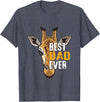 Giraffe shirt for dad, Giraffe costume for mens Giraffe shirt for father, Giraffe shirt for father birthday T-Shirt - Heather Blue