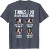 Funny Mini Pigs For Mini Pig Lover Things I Do Mini Pig Lover Mini Pigs T-Shirt - Heather Blue