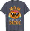 Halloween Pumpkin Patch Family Group Matching Pumpkin Mom Of The Patch Halloween Costume Family T-Shirt - Heather Blue