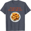 Pigs In A Blanket I’ve Got A Lot On My Plate Tees Pigs In A Blanket I’ve Got A Lot On My Plate Right Now T-Shirt - Heather Blue