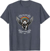 Schwein im Himmel – Träume steigen hoch Flying Pig with Wings in the Sky T-Shirt - Heather Blue