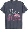 Pig Quotes Show Mama Pig T-Shirt - Heather Blue