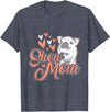 Animal Tees & Gift Idea Show Mother Pigs T-Shirt - Heather Blue