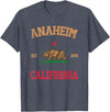 Anaheim California CA Designs Anaheim California T-Shirt - Heather Blue