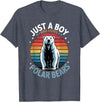 Polar Bear Shirts & Gifts for Boys Boys Polar Bear T-Shirt - Heather Blue