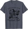 Witchy Halloween Costume & Halloween Party Gift Salem Witch Cocktail Club Halloween Witch Party Costume T-Shirt - Heather