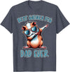 Funny Guinea Pig Daddy Cute Guinea Pig Designs Guinea Pig Dad Funny Guinea Pig T-Shirt - Heather Blue