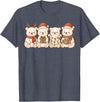 Christmas Holiday Co. Polar Bears Kids Boys Girls Christmas Polar Bears T-Shirt - Heather Blue