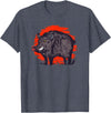 Wild Pig Merch Hog Hunting Pig Boar T-Shirt - Heather Blue