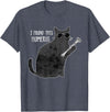 Funny Skeleton Halloween shirts for Men Women Kids I Found This Humerus Funny Black Cat Halloween Anatomy Pun T-Shirt -