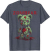 Unique All Hallows Eve Animal Meme Merch Stuff Teddy Bear Halloween Tshirt for Kids Women Men Zombear Stuff T-Shirt - Heather Blue