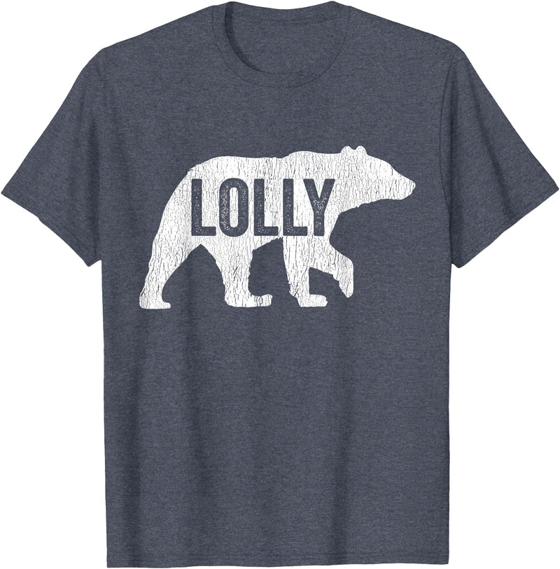 Matching Family Bear by Foxio Lolly Bear Matching Family Camping Bear Funny Lolly T-Shirt - Heather Blue