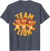 Lion Design for Lion Lovers Team Lion Stuff | Lion Costume | Products for Lion T-Shirt - Heather Blue